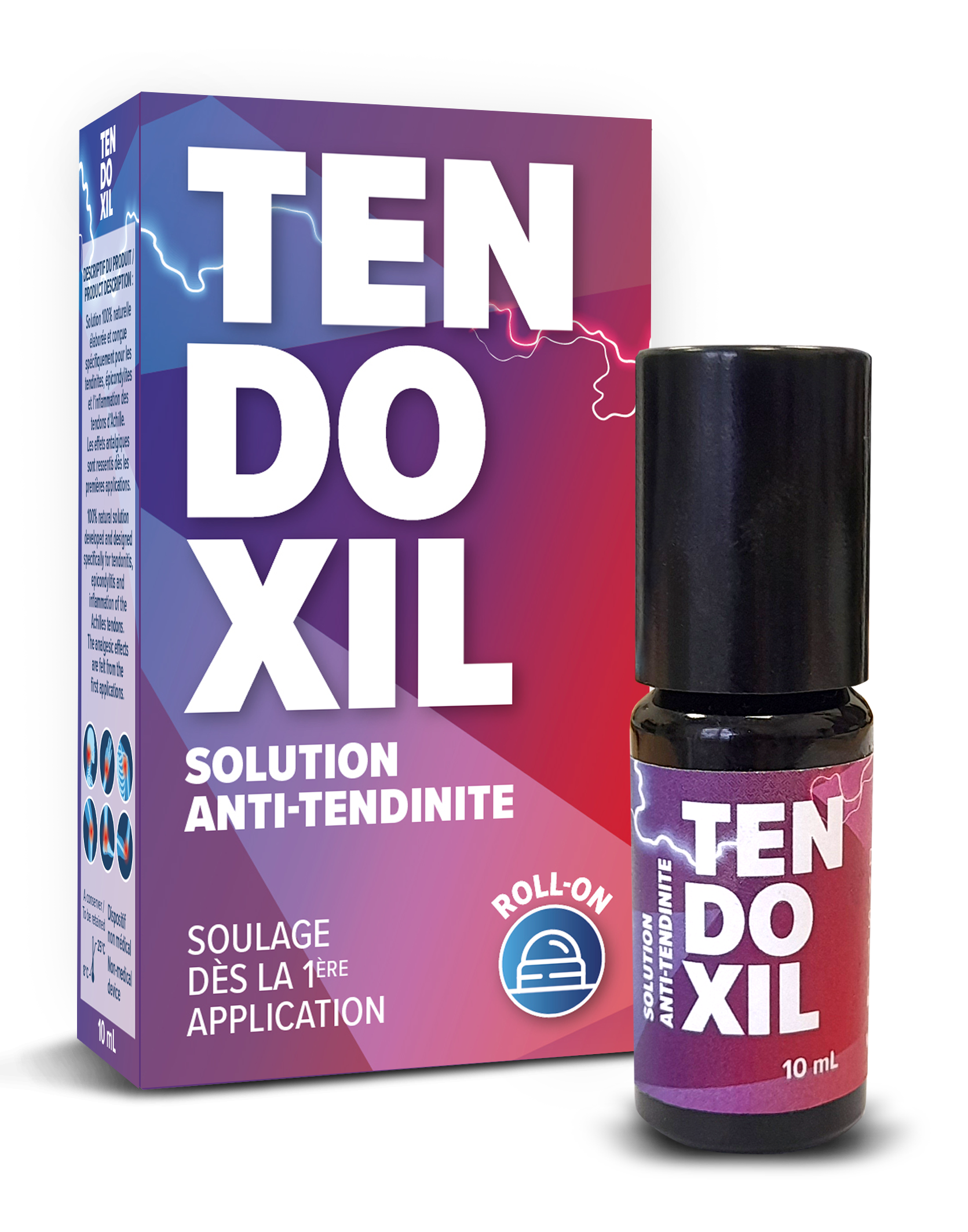 Tendoxil – Roll-on Anti-Tendinite 100% Naturel | Soulagement immédiat et en profondeur sur  les Tendinites Image